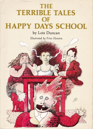 Omslag the terrible tales of happy days school voorkant